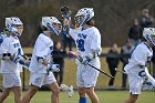 MLax vs Lasell  Men’s Lacrosse opened their 2024 season with a scrimmage against Lasell University. : MLax, lacrosse